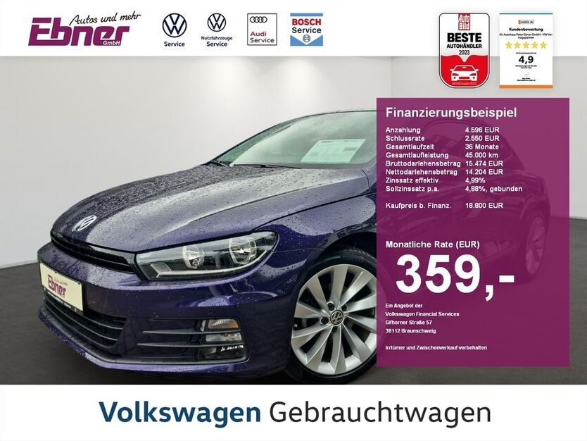VW Scirocco 28.100 km 18.800 € Albbruck 79774