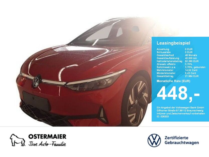 VW ID.7 11.720 km 52.280 € Vilsbiburg 84137