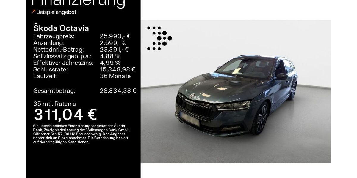 Skoda Octavia 77.479 km 25.990 &euro; Sand am Main 97522