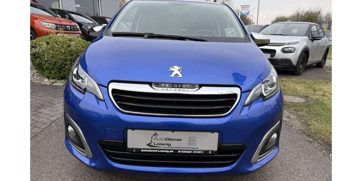 Peugeot 108 37.800 km 8.960 &euro; Leisnig 04703