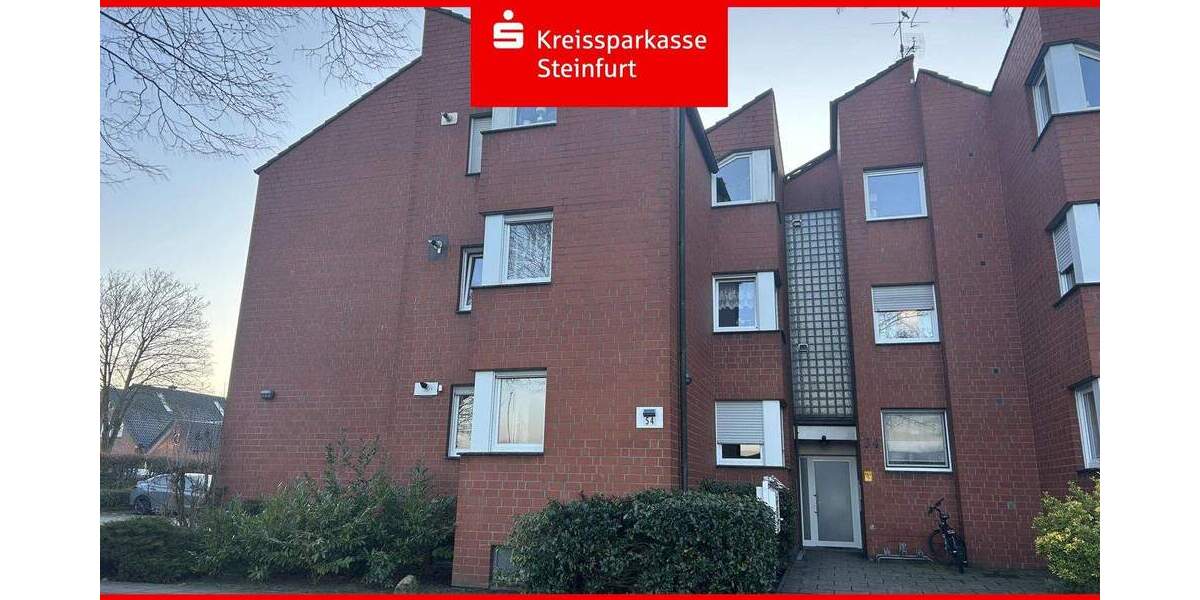 Etagenwohnung Ibbenbüren Stadt - 3 Zimmer, 81 m&sup2;, 189.000&euro; | Angebot:25191812