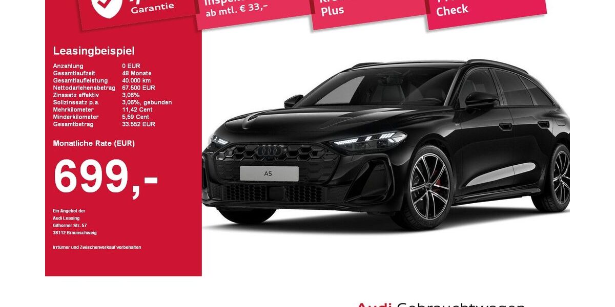 Audi A5 11.884 km 67.500 &euro; Plattling 94447