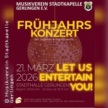 Frühjahrskonzert - Musikverein Gerlingen 21.03.2026 Stadthalle Gerlingen