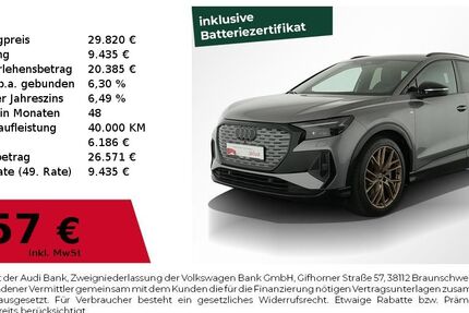 Audi Q4 e-tron 72.900 km 29.820 € Nürnberg 90411