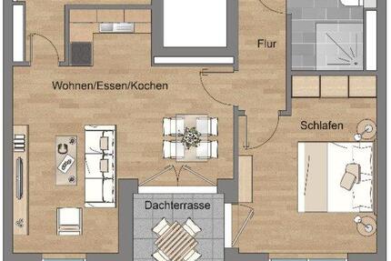 Haus Braunschweig - 2 Zimmer, 61 m&sup2;, 455&euro; | Angebot:26443691