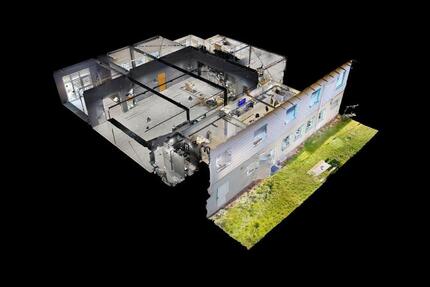 Hannover Laatzen - Gewerbefläche bzw Lager Aktenlager mit 340 m² zu vermieten, Küche, WC zimmer