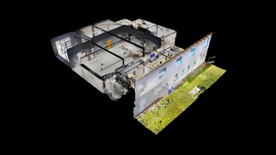 Hannover Laatzen - Gewerbefläche bzw Lager Aktenlager mit 340 m² zu vermieten, Küche, WC zimmer