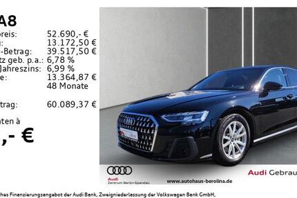 Audi A8 48.009 km 51.799 € Berlin 13581