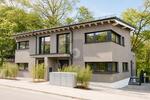 MODERN, MEHRERE TERRASSEN UND BLICK INS GRÜNE - Doppelhaushälfte Starnberg | Angebot:26838268