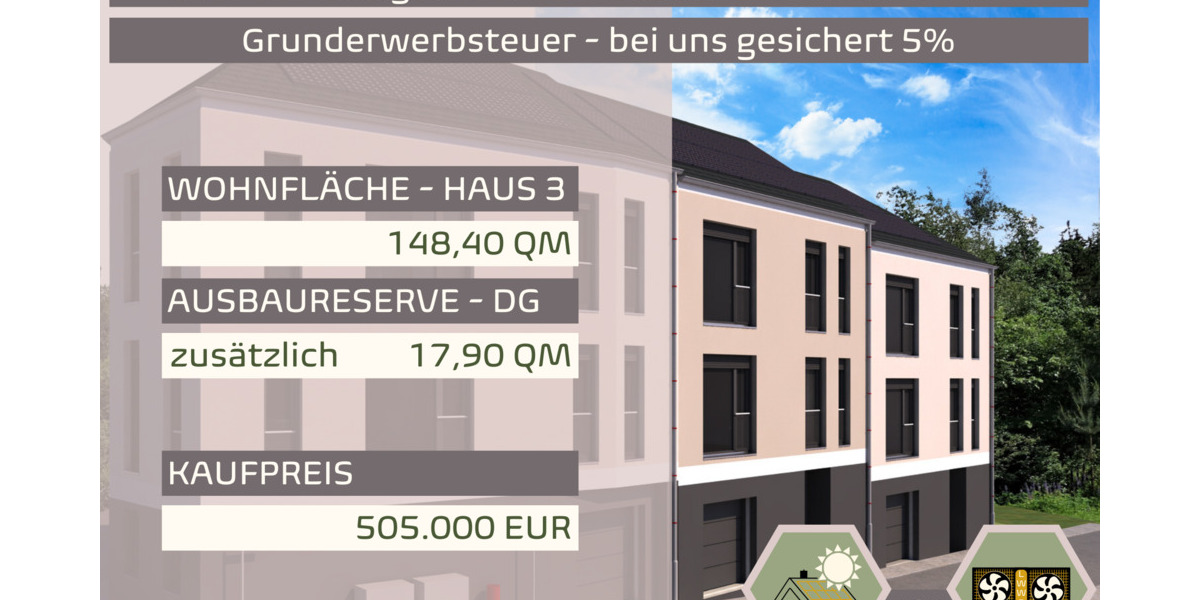 Reihenendhaus Ilmenau - 6 Zimmer, 148 m&sup2;, 505.000&euro; | Angebot:25685469