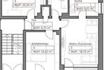 Etagenwohnung Wunsiedel Fleißenhammer - 3 Zimmer, 62 m&sup2;, 496&euro; | Angebot:26450082