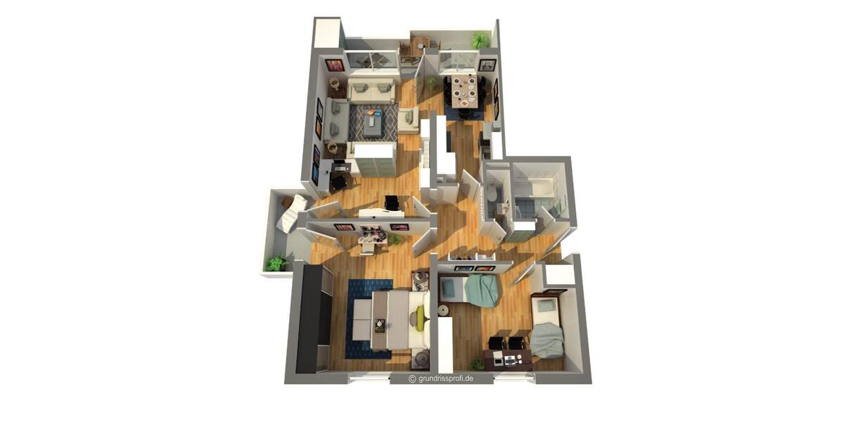 Etagenwohnung Worms Westliche Vororte - 3 Zimmer, 88 m&sup2;, 190.000&euro; | Angebot:23557729