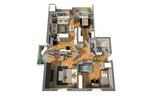 Etagenwohnung Worms Westliche Vororte - 3 Zimmer, 88 m&sup2;, 190.000&euro; | Angebot:23557729