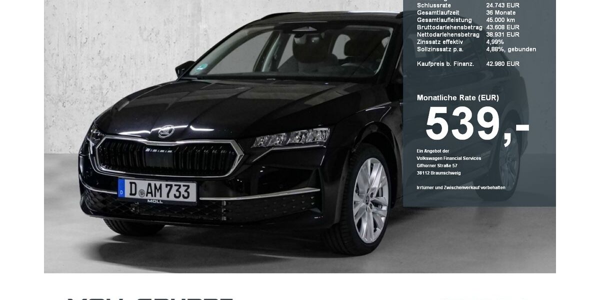 Skoda Octavia 10.000 km 42.980 &euro; Düsseldorf 40549