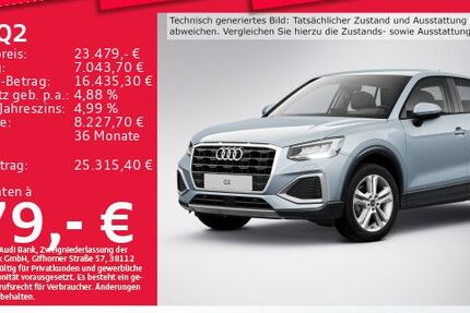Audi Q2 24.473 km 23.479 &euro; Eching 85386
