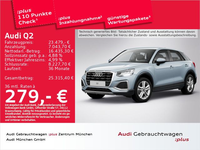 Audi Q2 24.473 km 23.479 &euro; Eching 85386