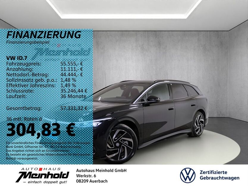 VW ID.7 6.450 km 55.555 € Auerbach/Rebesgrün 08209