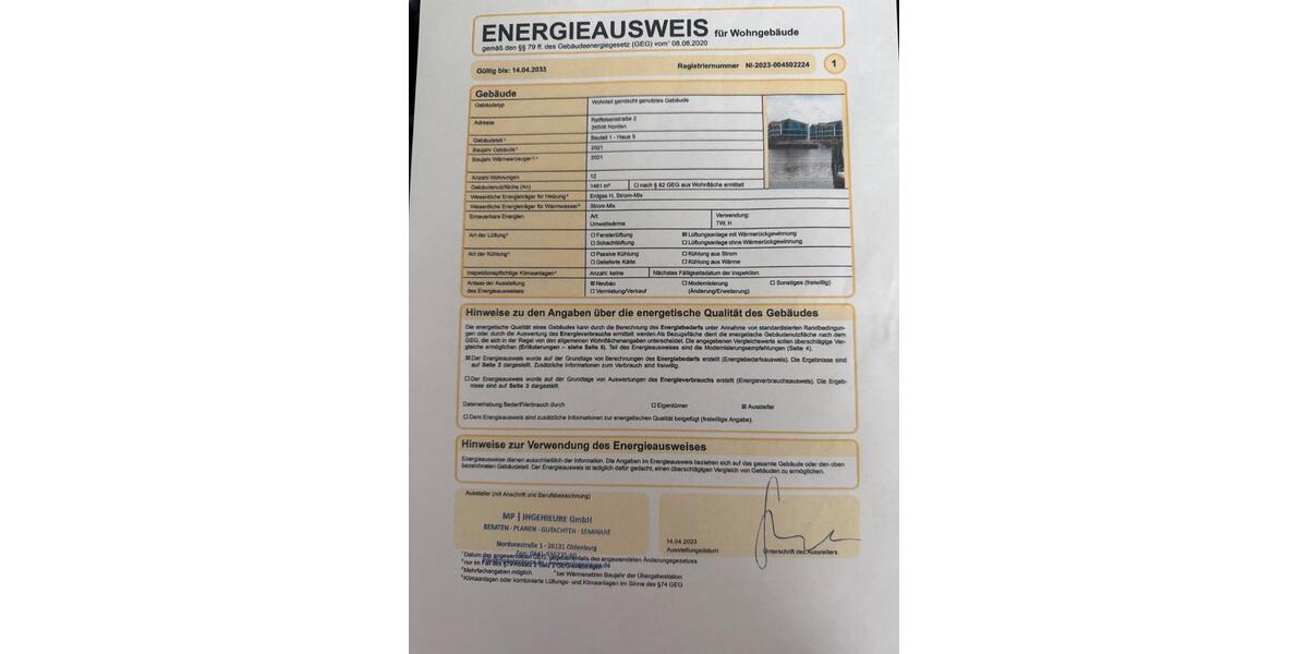 Dachgeschoßwohnung Norden - 2 Zimmer, 92 m&sup2;, 529.000&euro; | Angebot:27040236