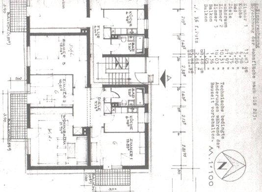 Etagenwohnung Wiesbaden Schierstein - 4 Zimmer, 86 m&sup2;, 339.000&euro; | Angebot:26622908