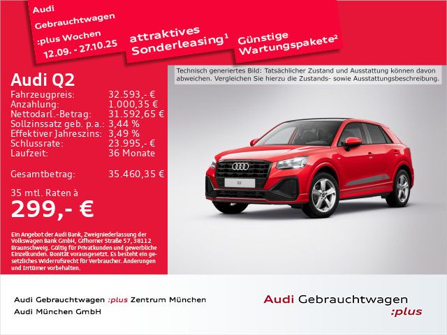 Audi Q2 4.985 km 31.854 € Eching 85386