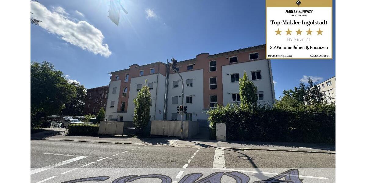 Moderne 2 Zimmer Wohnung mit Terrasse und Garten in Neuburg - Zentrumsnah - Ein Objekt von Ihrem Immobilienpartner SOWA Immobilien und Finanzen - Erdgeschoßwohnung Neuburg | Angebot:25256301