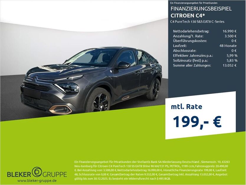 Citroen C4 36.500 km 19.680 € Münster - Amelsbüren 48163