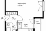Etagenwohnung Auerbach/Vogtland Vogtland - 1 Zimmer, 37 m&sup2;, 230&euro; | Angebot:26464535