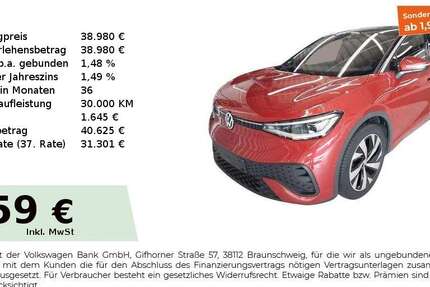 VW ID.5 11.041 km 38.810 &euro; Fürth 90763