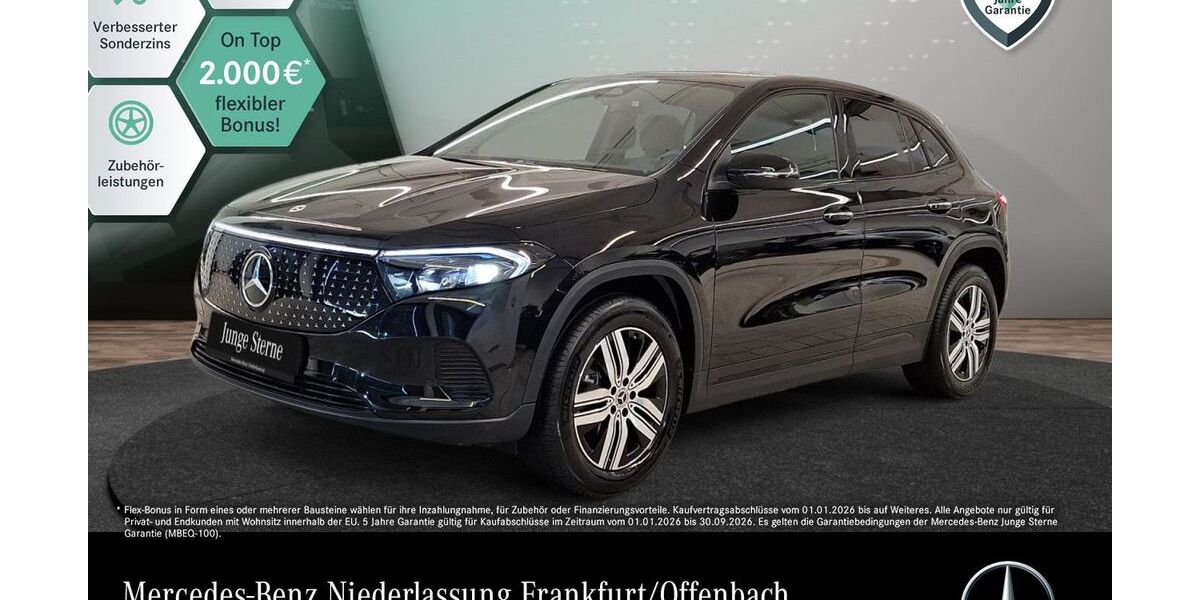Mercedes-Benz EQA 1.244 km 41.490 &euro; Frankfurt 60599