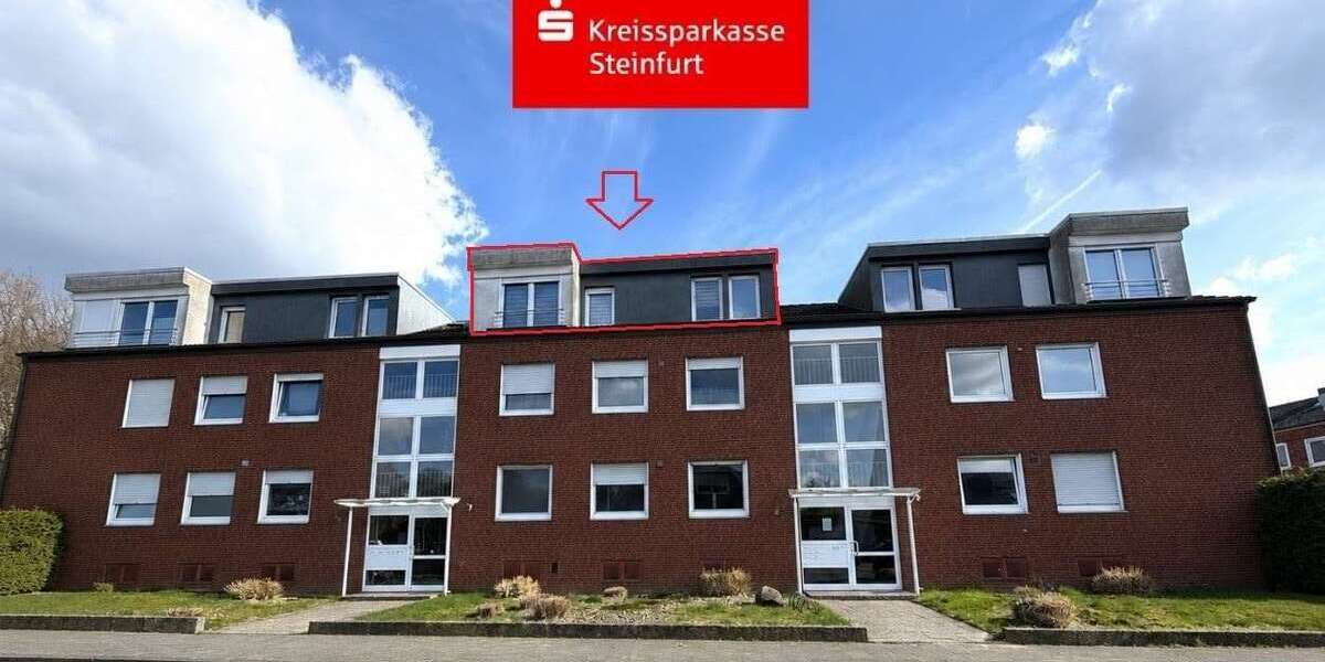 Etagenwohnung Emsdetten - 2 Zimmer, 65 m&sup2;, 143.000&euro; | Angebot:26691602