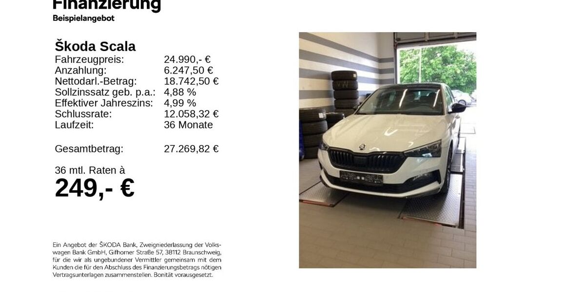 Skoda Scala 39.812 km 24.690 &euro; Hildesheim 31137