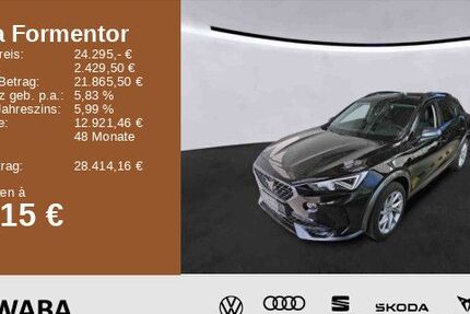 Cupra Formentor 47.430 km 24.295 € Gersthofen 86368