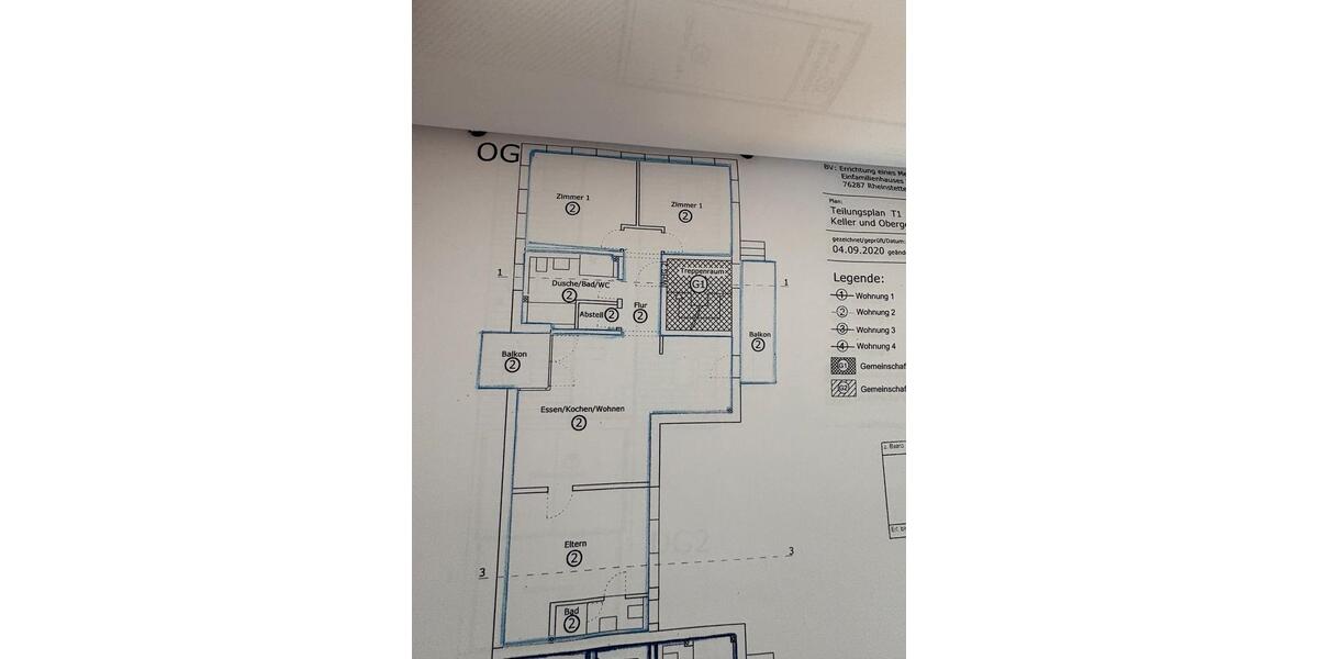 Etagenwohnung Rheinstetten - 4 Zimmer, 105 m&sup2;, 600.000&euro; | Angebot:26705691