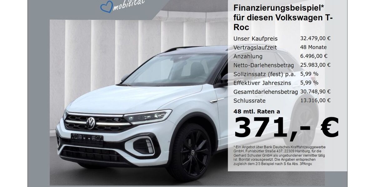 VW T-Roc 45.909 km 32.479 &euro; Ruhstorf 94099