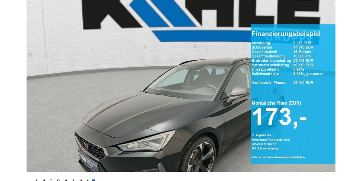Cupra Leon 67.089 km 25.490 &euro; Walsrode 29664
