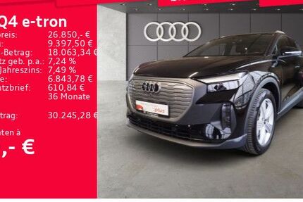 Audi Q4 e-tron 64.202 km 26.450 &euro; Frankfurt am Main 60314