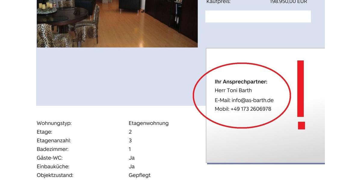 Etagenwohnung Wegberg - 3 Zimmer, 198.950&euro; | Angebot:21346032