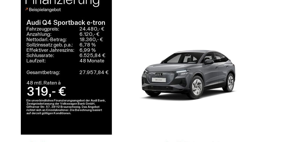Audi Q4 e-tron 57.200 km 24.480 &euro; Oberursel 61440