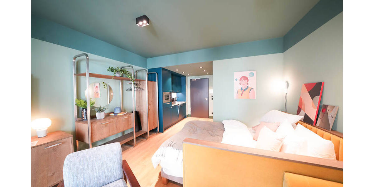 Ludwigsvorstadt - voll ausgestattete 1 Zimmer Apartments -befristet zu vermieten- mit Balkon 1 zimmer