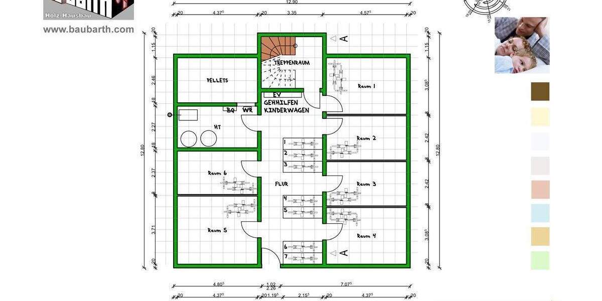 Etagenwohnung Überlingen Nußdorf - 5 Zimmer, 111 m&sup2;, 749.000&euro; | Angebot:25679305