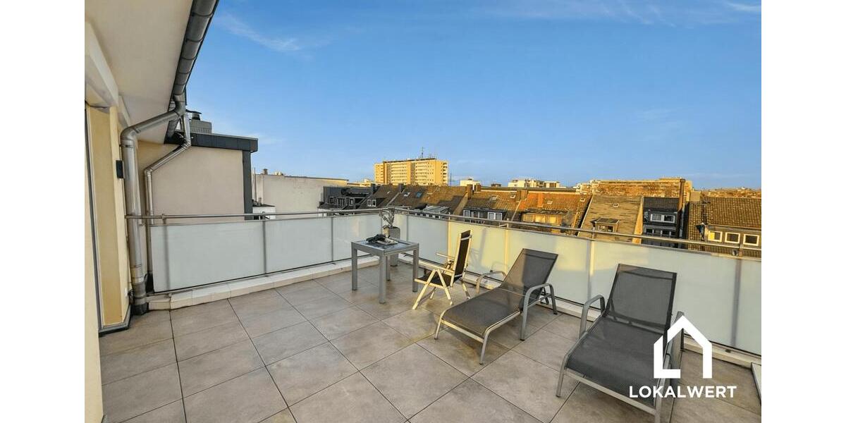 Dachgeschoßwohnung Düren - 2.5 Zimmer, 88 m&sup2;, 1.240&euro; | Angebot:24625205