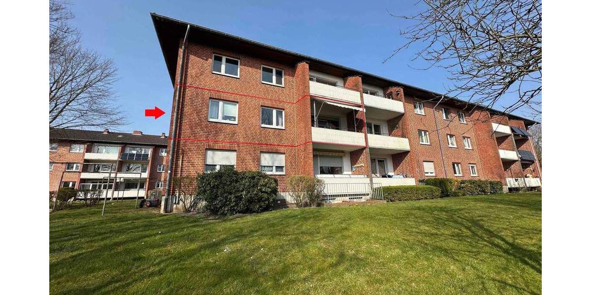 Etagenwohnung Husum - 4 Zimmer, 87 m&sup2;, 137.500&euro; | Angebot:25611317