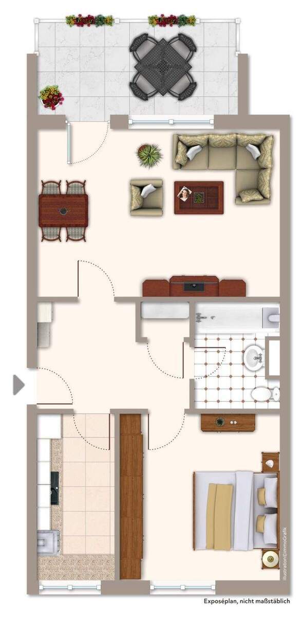 Interessante 2-Zi.-Eigentumswohnung im Oelder Süden! 2 zimmer