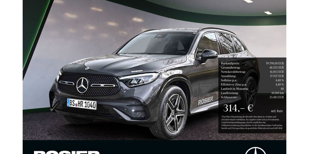 Mercedes-Benz GLC 200 9.900 km 59.790 &euro; Goslar 38644
