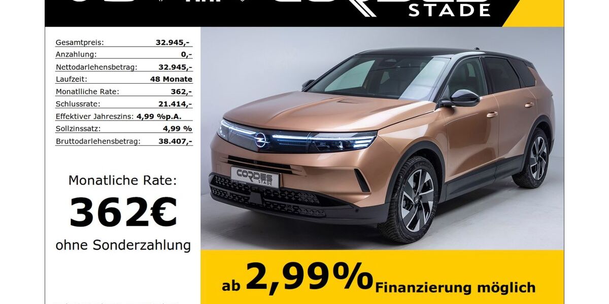 Opel Grandland (X) 1.960 km 32.945 &euro; Stade 21680