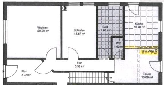 Erdgeschoßwohnung Hüllhorst - 2 Zimmer, 68 m&sup2;, 816&euro; | Angebot:26498565