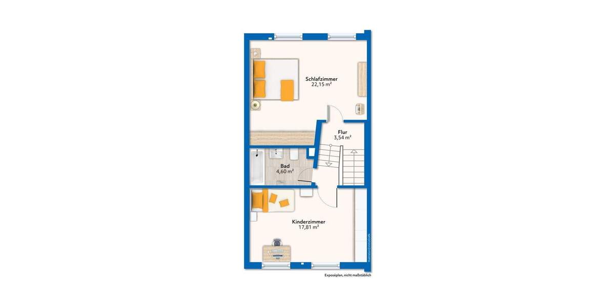 Reihenendhaus Bremen Mittelshuchting - 4 Zimmer, 95 m&sup2;, 279.000&euro; | Angebot:24734790