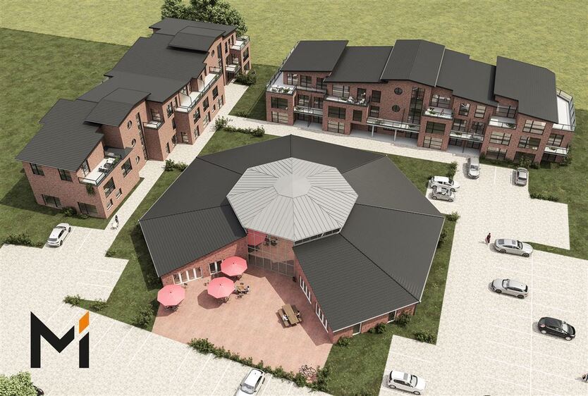 Neubau Penthouse, tolle Architekt mit Fahrstuhl. Klimaneutral u. sicherer Rendite über 20 Jahre 1 zimmer