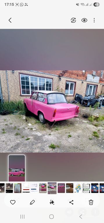Trabant 601 36.000 km 1.000 € Schwarme 27327