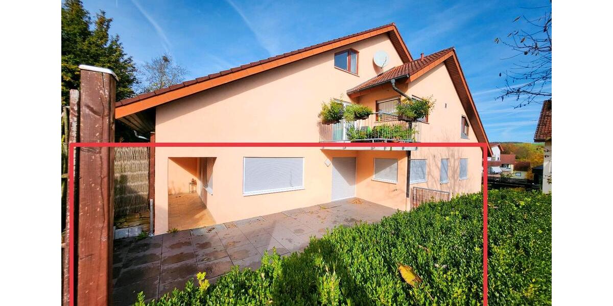 Terrassenwohnung Möckmühl - 4.5 Zimmer, 110 m&sup2;, 348.000&euro; | Angebot:25611739